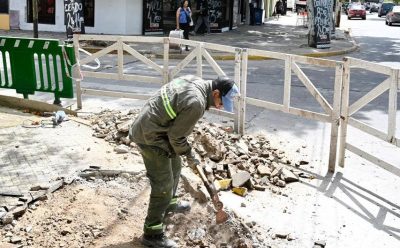 MONTE GRANDE: NUEVAS RAMPAS PARA MEJORAR LA CIRCULACIÓN PEATONAL