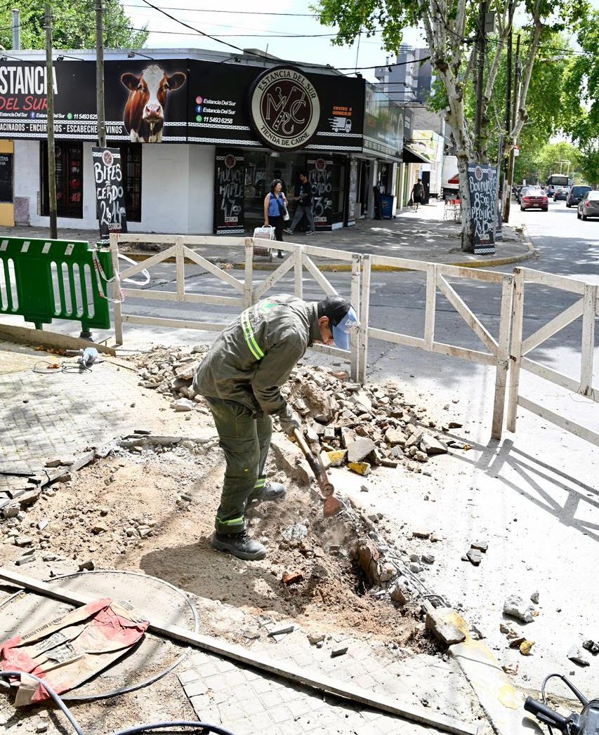 MONTE GRANDE: NUEVAS RAMPAS PARA MEJORAR LA CIRCULACIÓN PEATONAL