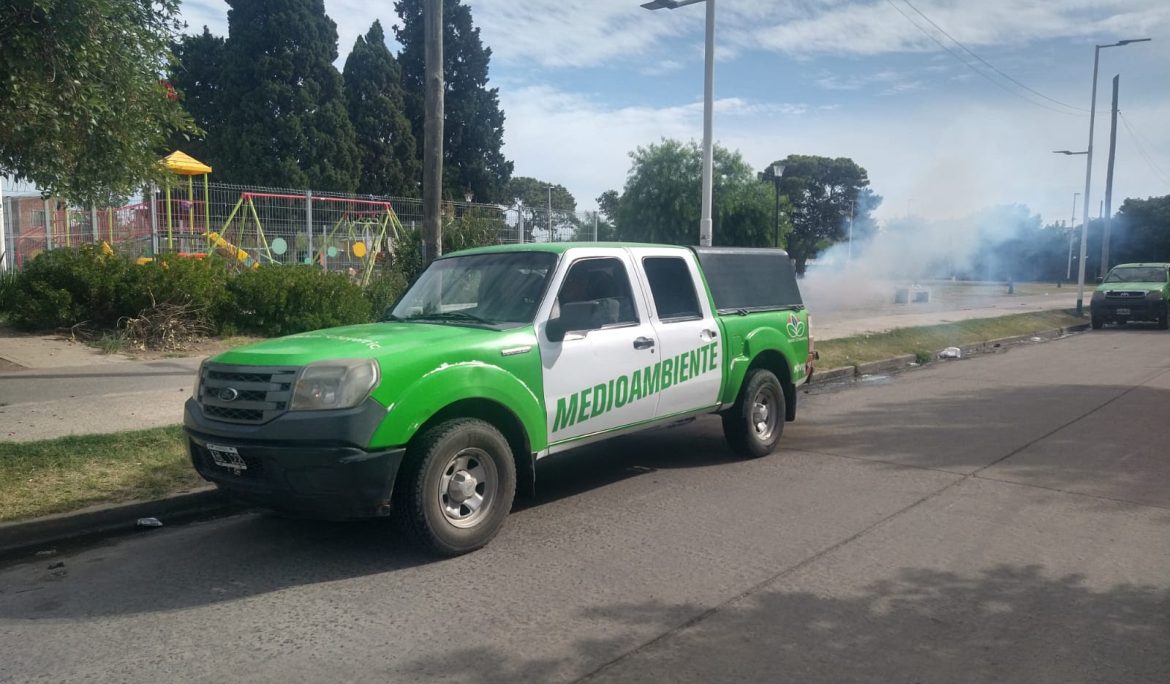 NUEVOS OPERATIVOS DE FUMIGACIÓN EN EL DISTRITO