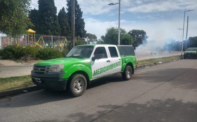 NUEVOS OPERATIVOS DE FUMIGACIÓN EN EL DISTRITO