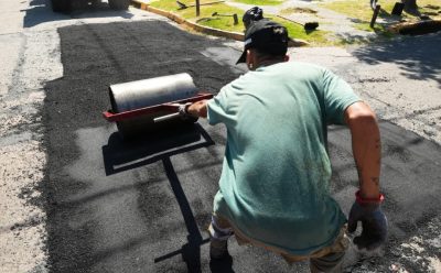 LUIS GUILLÓN: CONTINÚAN LAS TAREAS DE BACHEO EN EL DISTRITO