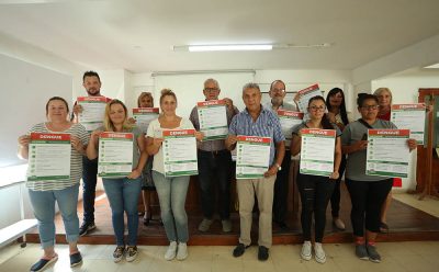 CONTINÚAN LAS CAPACITACIONES Y TAREAS DE PREVENCIÓN CONTRA EL DENGUE Y CORONAVIRUS EN EL DISTRITO