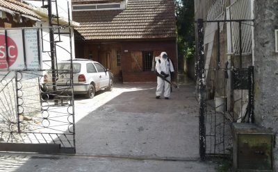 DESINFECCIÓN TRAS ACTIVACIÓN DEL PROTOCOLO EN HOGARES