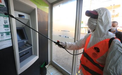 DESINFECCIÓN EN ENTIDADES BANCARIAS DE ESTEBAN ECHEVERRÍA