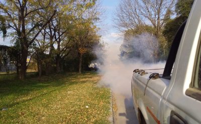 OPERATIVOS DE FUMIGACIÓN EN MONTE GRANDE