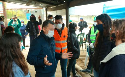 FERNANDO GRAY EN OPERATIVO “EL BARRIO CUIDA AL BARRIO”