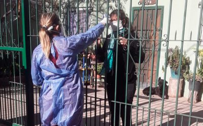 EL MUNICIPIO REALIZÓ CONTROL DE FIEBRE A MÁS DE 350 VECINOS