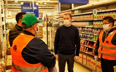 FERNANDO GRAY SUPERVISÓ EL CUMPLIMIENTO DEL PROGRAMA “PRECIOS MÁXIMOS” EN LUIS GUILLÓN