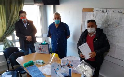 DONACIONES PARA EL HOSPITAL MUNICIPAL SANTAMARINA