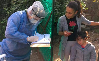 EL MUNICIPIO INICIÓ UN OPERATIVO DE TESTEO DE FEBRILES PUERTA A PUERTA