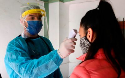 EL MUNICIPIO REALIZÓ CONTROL DE FIEBRE A MÁS DE 500 VECINOS