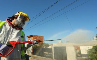TAREAS DE DESINFECCIÓN EN LA VÍA PÚBLICA