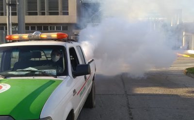 OPERATIVOS DE FUMIGACIÓN INTEGRAL EN BARRIOS