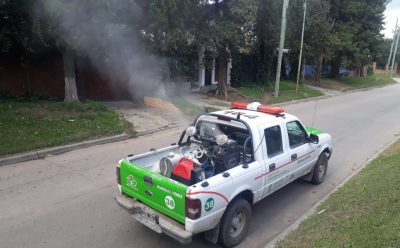 CONTINÚAN LOS TRABAJOS DE DESINFECCIÓN Y FUMIGACIÓN