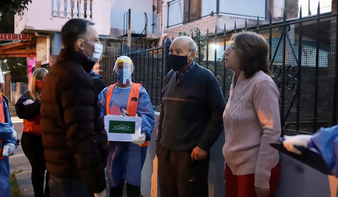 Informe N° 426 | FERNANDO GRAY EN LOS OPERATIVOS DEL PLAN DETECTAR EN EL BARRIO NUESTRAS MALVINAS