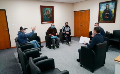 FERNANDO GRAY MANTUVO REUNIONES CON COMERCIANTES