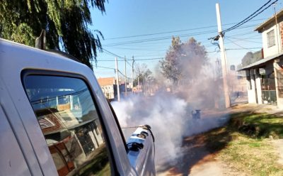 OPERATIVOS DE FUMIGACIÓN PARA PREVENIR EL DENGUE