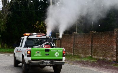 CONTINÚAN LOS OPERATIVOS DE DESINFECCIÓN Y FUMIGACIÓN