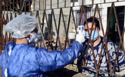 MÁS DE 400 VECINOS TESTEADOS EN CONTROLES FEBRILES