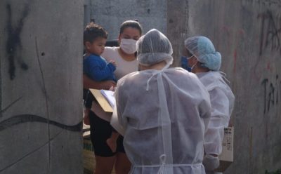 EL MUNICIPIO REALIZÓ CONTROL DE FIEBRE A MÁS DE 250 VECINOS