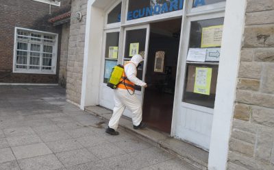 Informe N° 634 | CONTINÚAN LOS OPERATIVOS DE DESINFECCIÓN Y FUMIGACIÓN EN ESTEBAN ECHEVERRÍA