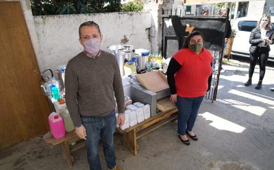 FERNANDO GRAY BRINDÓ ASISTENCIA AL MERENDERO “MI LUGAR DE ESPERANZA”