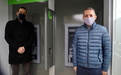 FERNANDO GRAY Y EL PRESIDENTE DEL BANCO PROVINCIA INAUGURARON CAJEROS AUTOMÁTICOS