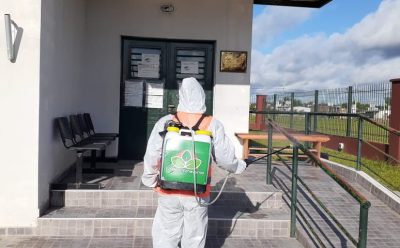 Informe N° 662 | NUEVOS TRABAJOS DE DESINFECCIÓN EN ESTEBAN ECHEVERRÍA