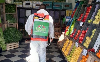 OPERATIVOS DE DESINFECCIÓN EN ESTEBAN ECHEVERRÍA