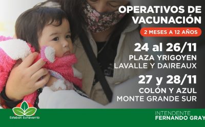 CONTINÚA EL PROGRAMA “ACTIVÁ VACUNATE” EN ESTEBAN ECHEVERRÍA