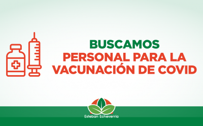 EL MUNICIPIO BUSCA PERSONAL PARA APLICAR LA VACUNA CONTRA EL COVID-19
