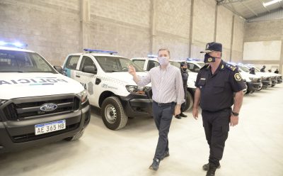 FERNANDO GRAY PARTICIPÓ DE LA BENDICIÓN A LOS 60 NUEVOS PATRULLEROS