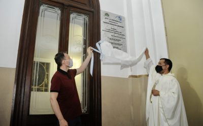 FERNANDO GRAY EN LA MISA POR EL DÍA DE LA VIRGEN EN LA PARROQUIA INMACULADA CONCEPCIÓN