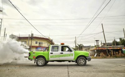 NUEVOS OPERATIVOS DE FUMIGACIÓN EN EL DISTRITO
