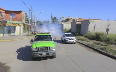 NUEVOS OPERATIVOS DE FUMIGACIÓN EN MONTE GRANDE SUR