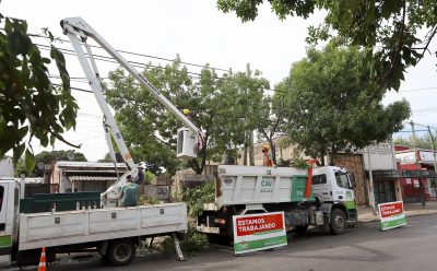 CONTINÚAN LOS OPERATIVOS DE DESPEJE
