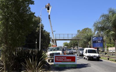 EL MUNICIPIO CONTINÚA CON EL RECAMBIO DE LUMINARIAS EN CANNING