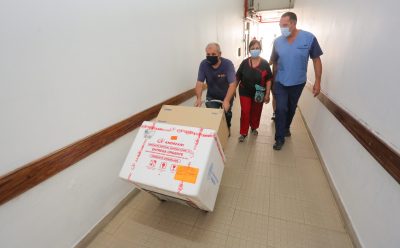 ESTEBAN ECHEVERRÍA RECIBIÓ 500 DOSIS CON EL SEGUNDO COMPONENTE DE LA SPUTNIK V