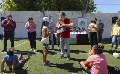 FERNANDO GRAY VISITÓ SEDE LOCAL DEL PROGRAMA VERANO ATR