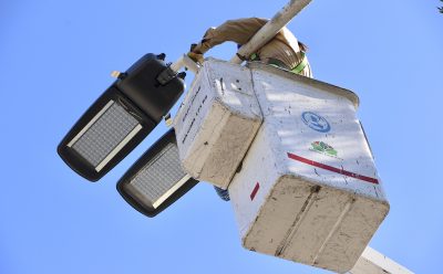 NUEVAS LUMINARIAS LED EN EL JAGÜEL