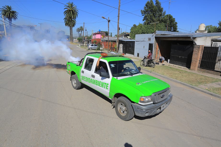 NUEVOS OPERATIVOS DE FUMIGACIÓN EN MONTE GRANDE SUR