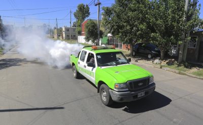 OPERATIVO DE FUMIGACIÓN EN MONTE GRANDE