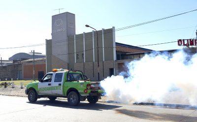 OPERATIVOS DE FUMIGACIÓN EN 9 DE ABRIL