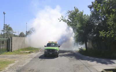 TAREAS DE FUMIGACIÓN EN 9 DE ABRIL
