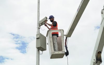 NUEVAS CÁMARAS DE SEGURIDAD EN EL PASO BAJO A NIVEL CERVETTI
