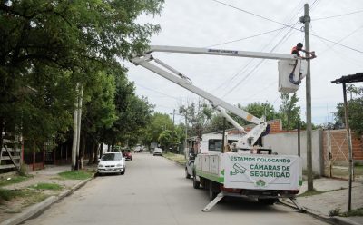 NUEVAS CÁMARAS DE SEGURIDAD EN MONTE GRANDE