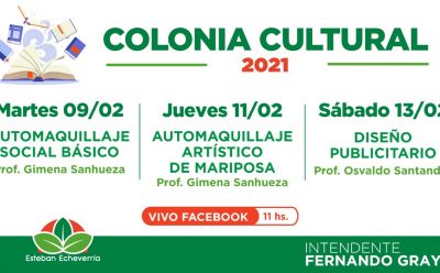 NUEVAS CLASES DE LA COLONIA CULTURAL VIRTUAL EN ESTEBAN ECHEVERRÍA