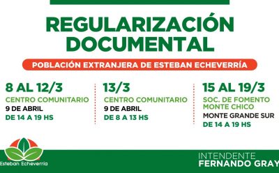 CONTINÚA EL PLAN DE REGULARIZACIÓN DOCUMENTAL PARA RESIDENTES EXTRANJEROS
