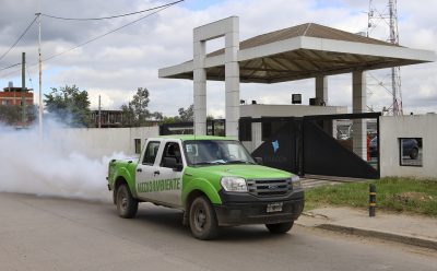 CONTINÚAN LAS TAREAS DE FUMIGACIÓN