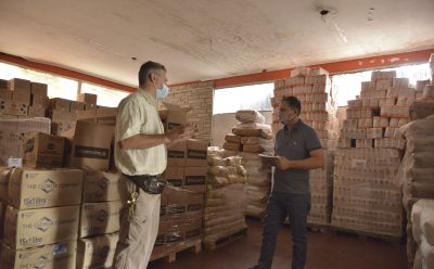 EL INTENDENTE FERNANDO GRAY ENTREGÓ UN SUBSIDIO A LA PARROQUIA INMACULADA CONCEPCIÓN